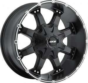 MKW M83 16X8 Satin Black