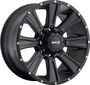 MKW M87 18X9 Satin Black 