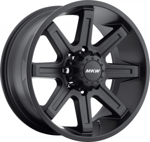 MKW M88 17X9 Satin Black