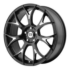 Motegi MR126 17X8 Gloss Black With Milled Accents
