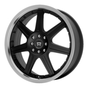 Motegi MR2798 SX7 18X7.5 Hyper Black With Clearcoat