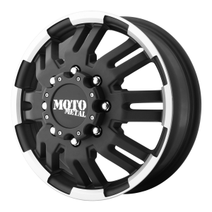 Moto Metal MO963 Front 16X6 Matte Black Machined