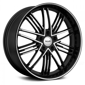 Noir Illuminati 22X8.5 Black Machined