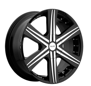Noir Jet 20X8.5 Black Machined
