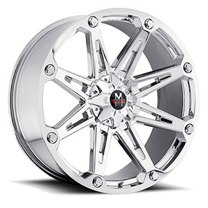 Off Road Monster M01 Chrome 17 X 9 Inch Wheel