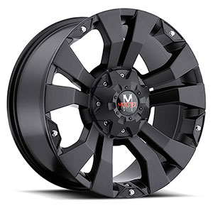 Off Road Monster M05 Black 20 X 9 Inch Wheel
