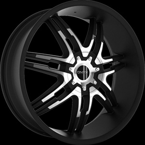 Onyx 904 Black 24 x 9 Inch Wheel