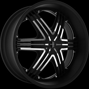Onyx 906 Black 24 x 9 Inch Wheel