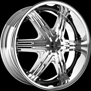 Onyx 906 Chrome 22 x 9.5 Inch Wheel