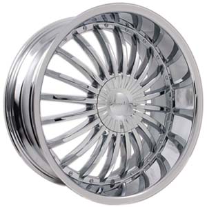 Pinnacle P38 Silo Chrome FWD 18 X 7.5 Inch Wheels