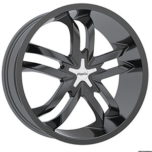 Pinnacle P68 Electra Gloss Black 20 X 8.5 Inch Wheels