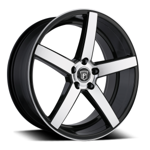 Pinnacle P88 Rhode 18X8.5 Black Machine