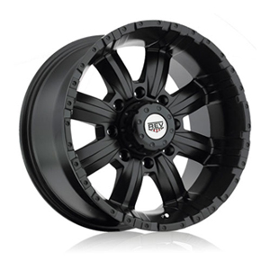 Rev 808 Dirty Harry Matte Black 18 X 9.5 Inch Wheels