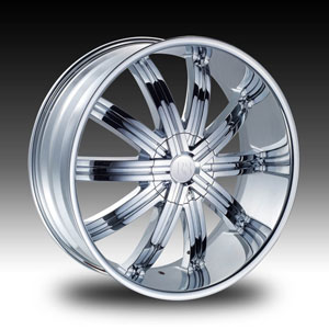 Red Sport RS11 Chrome 22 X 9.5  Inch Wheel