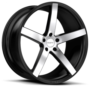 Ruff Racing R1 22X10.5 Satin Black & Machined