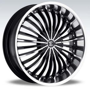 SFOne Number 13 22X9 Black Machined