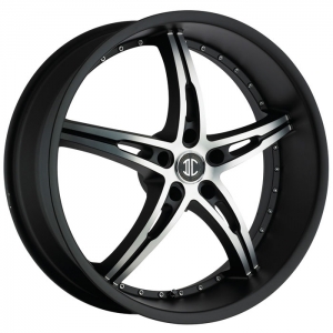 SFOne Number 14 20X10 Satin Black with Machined Face