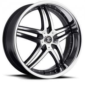 SFOne Number 17 20X10 Black Machined