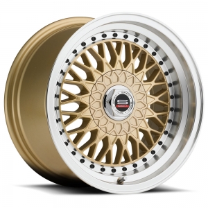 SPEC-1 SP-3T 15X8 Gold Metal Lip