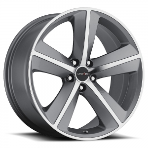 Sport Concepts 859 20X9 Gunmetal with Machine Face and Lip