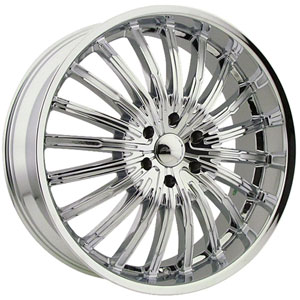 Panther Spyder 915 Chrome 26 X 9.5  Inch Wheel
