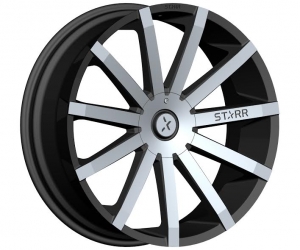 Starr 222 Mayhem 20X8.5 Black