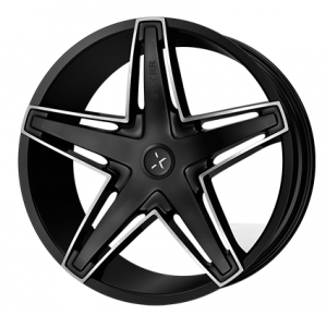 Starr 555 Govenor 22X9.5 Black