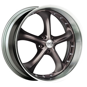 Status Retro S818 Charcoal 22 X 10 Inch Wheel
