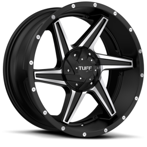 Tuff  T-11 18X9 Satin Black & Machined