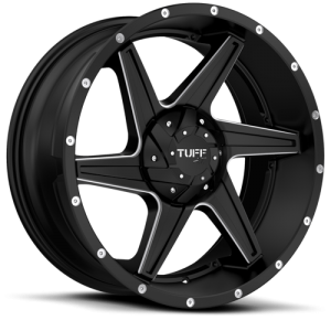 Tuff  T-11 18X9 Satin Black Milled