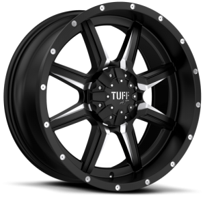Tuff  T-14 20X9 Satin Black Milled