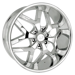 U2-50B Chrome 20 X 8.5 Inch Wheel