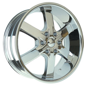 U2-55S-B Chrome 26 X 10 Inch Wheel