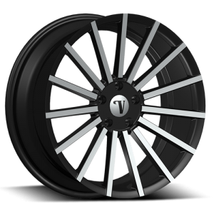 Velocity VW 17A 20X7.5 Black Machined