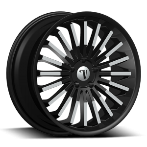 Velocity VW 18 24X9.5 Black Machined