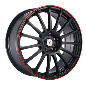 Velocity vw257 Black 18 X 7.5 Inch Wheel