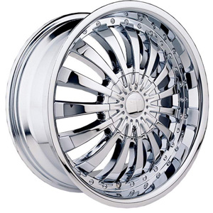 Velocity vw380 Chrome 24 X 9.5 Inch Wheel