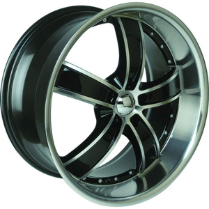 Velocity vw855A Machined 17 X 7.0 Inch Wheel