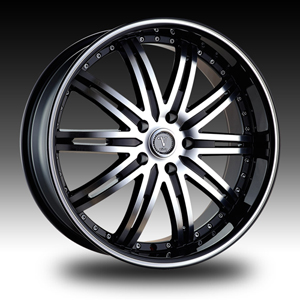 Velocity vw865A Machined 20 X 8.5 Inch Wheel