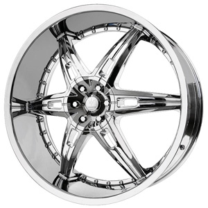 Verde Allusion Chrome 24 X 9.5 Inch Wheels