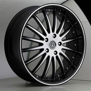 Versante 213 Black Machined 20 X 8.5 Inch Wheel