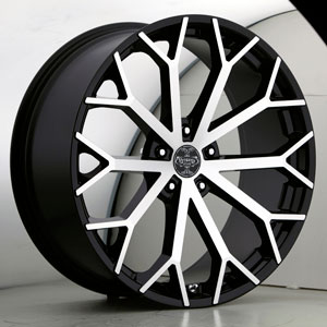 Versante 229 Black Machined 22 X 9.5 Inch Wheel