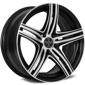 Versante 506 18X8.5 Black Machined