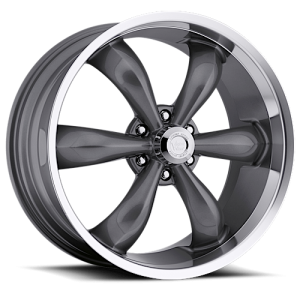 Vision 142 Legend 6 20X8.50 Gunmetal with Machine Lip