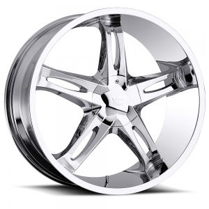 Vision 435 Hollywood 5 12X7 Chrome