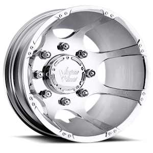 Vision 715 Crazy Eightz Duallie Rear 16X6 Chrome
