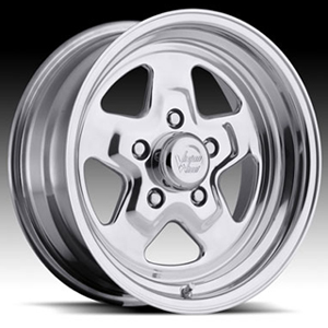 Vision Sport Star Type 521 Polished 15 X 8 Inch Wheels
