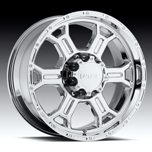 V-Tec Raptor 372 Chrome 20 X 8.5 Inch Wheels