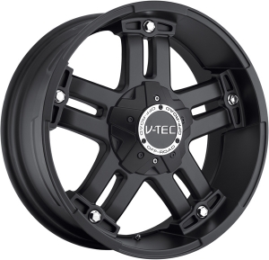 V-Tec 394 WARLORD 22X9.5 Matte black