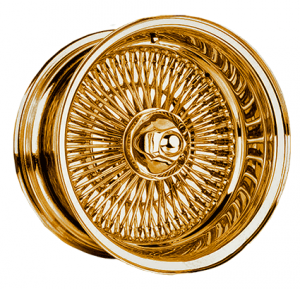 Warrior Wire Wheels WG 18X8 Gold